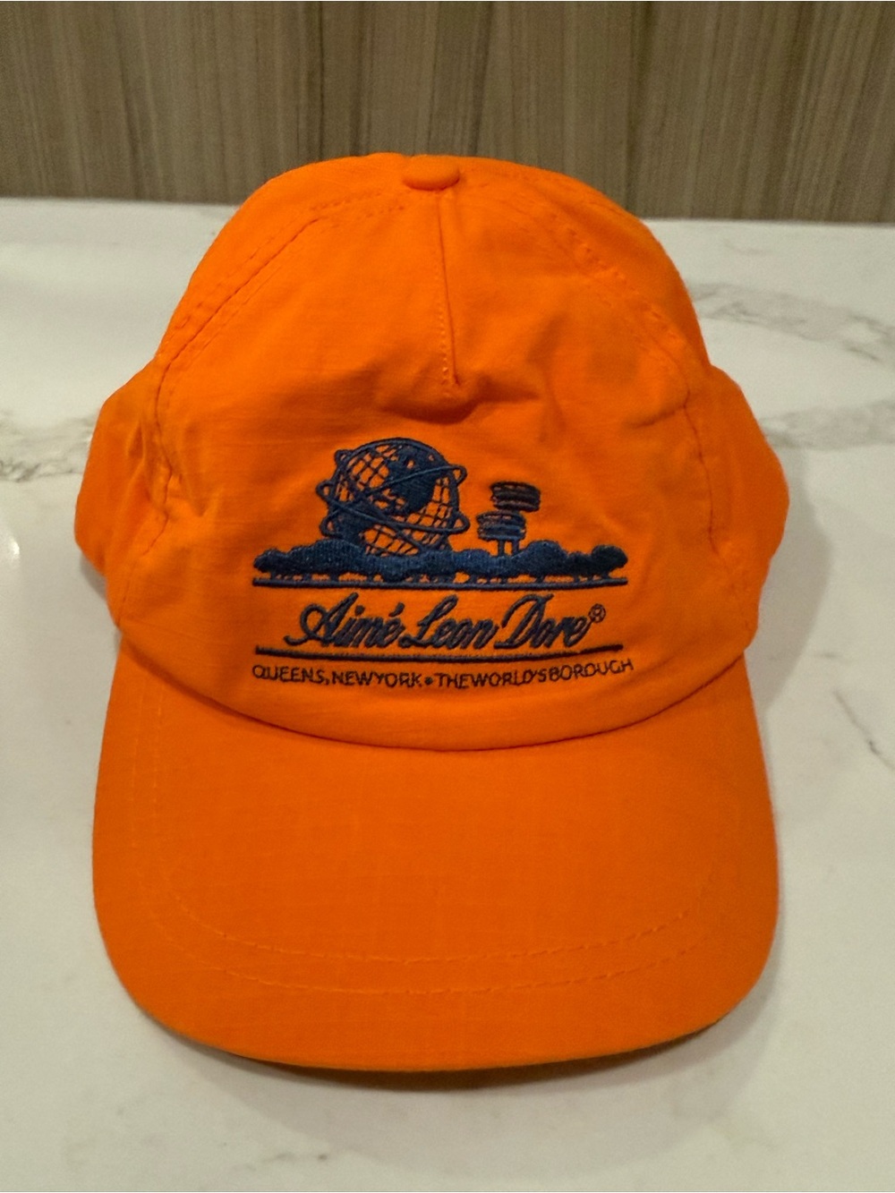 Aimé Leon Dore Unisphere Ripstop Cotton Hat – Bright Orange